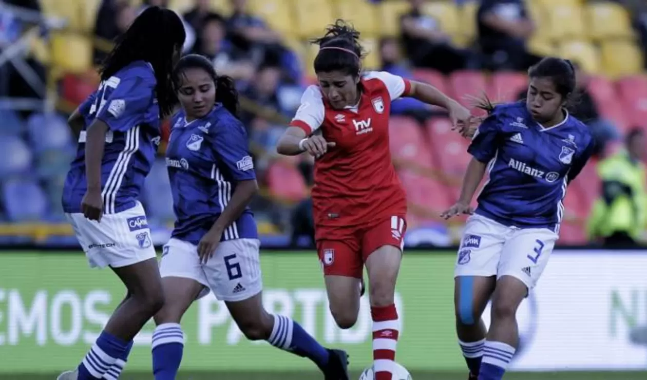 Santa Fe vs Millonarios - Liga Femenina