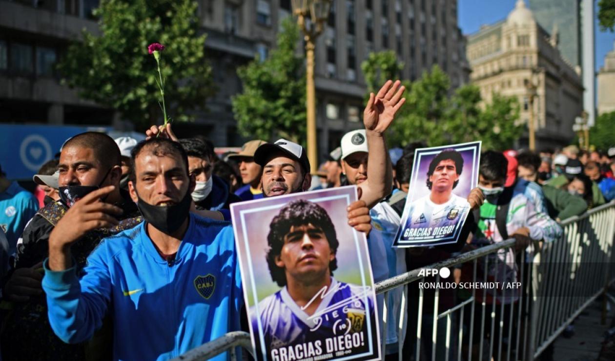 Velorio de Diego Maradona