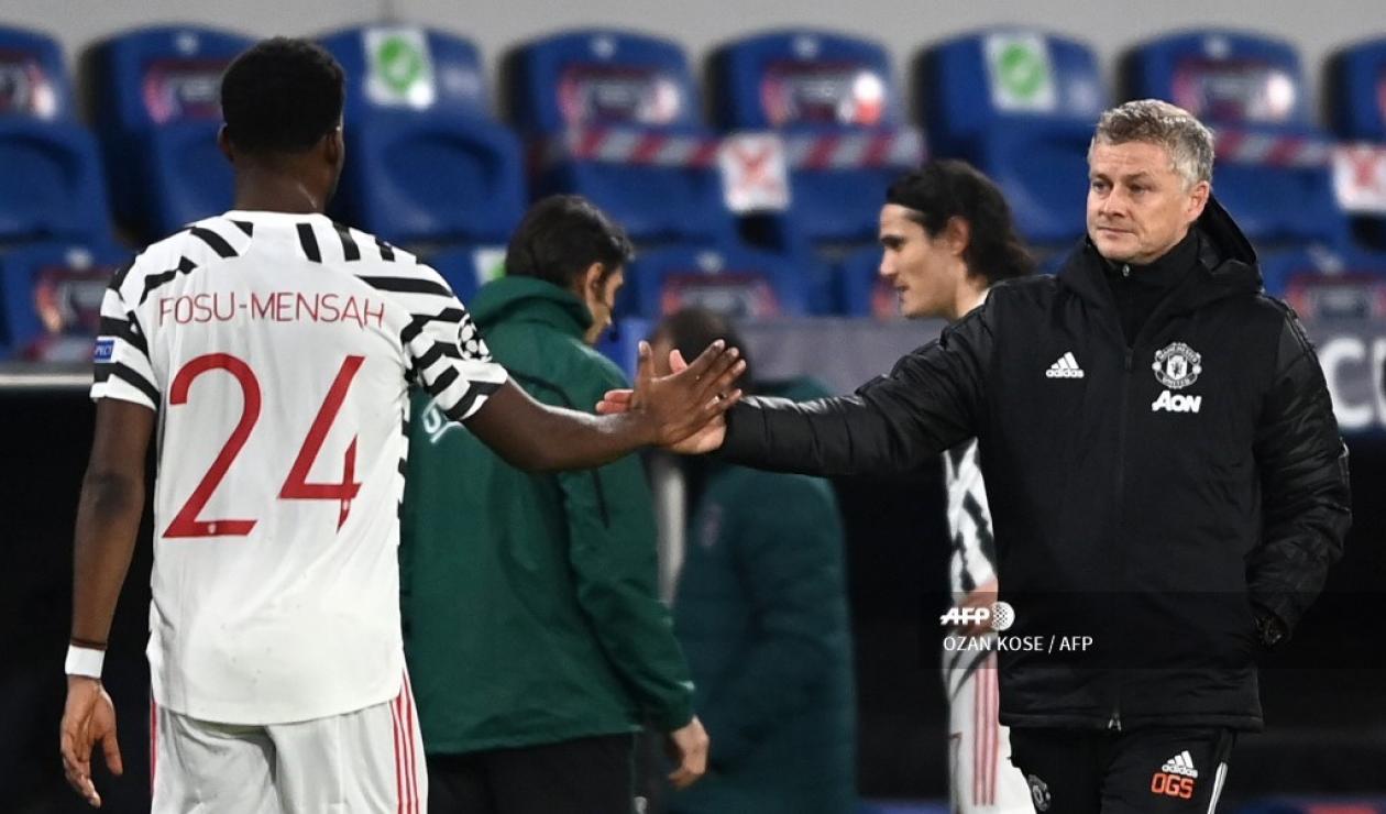 Ole Gunnar Solskjaer, entrenador del Manchester United