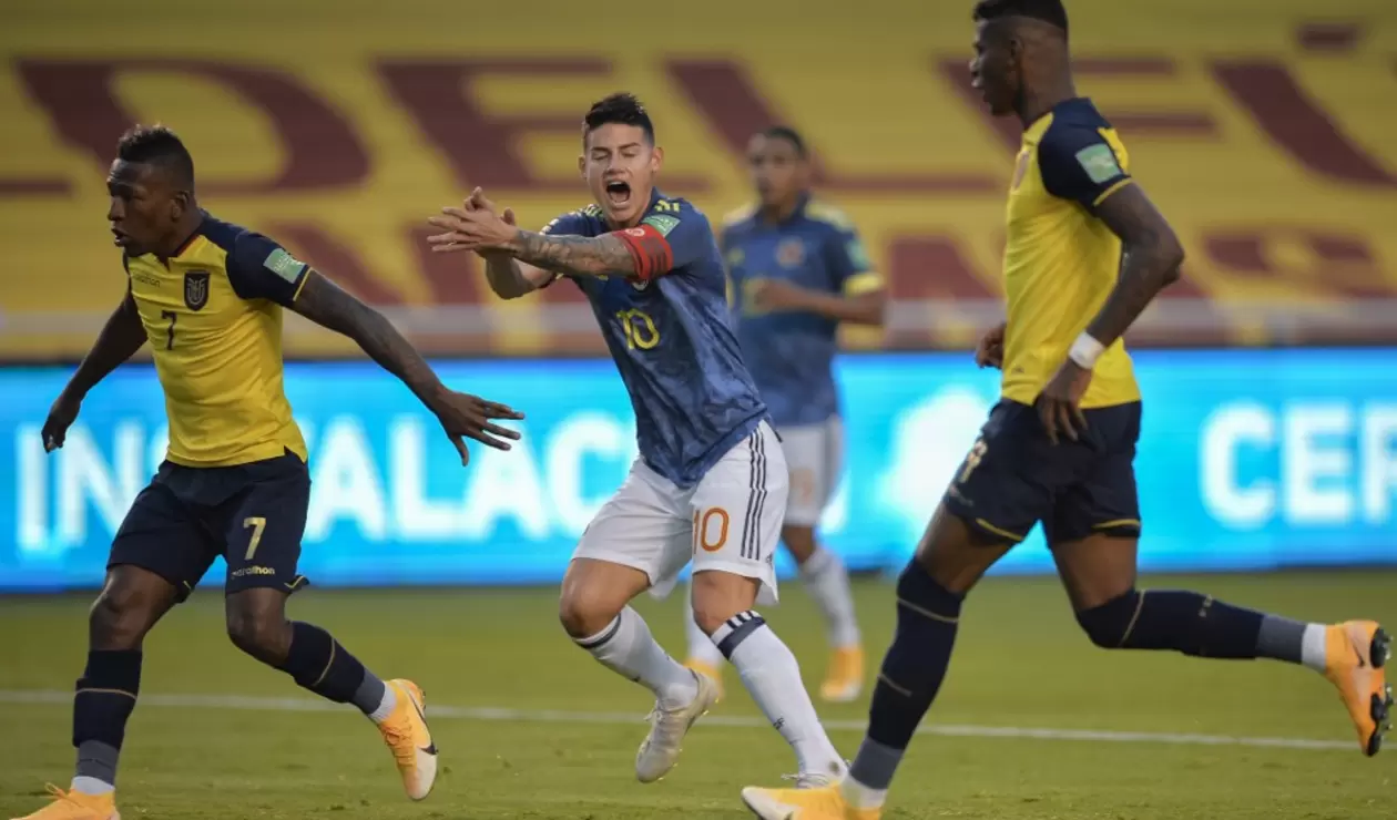 Ecuador vs Colombia, Eliminatorias Qatar 2022