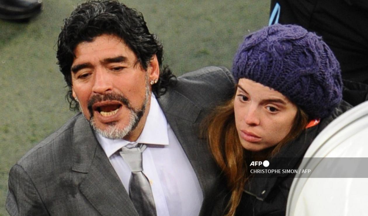 Diego y Dalma Maradona