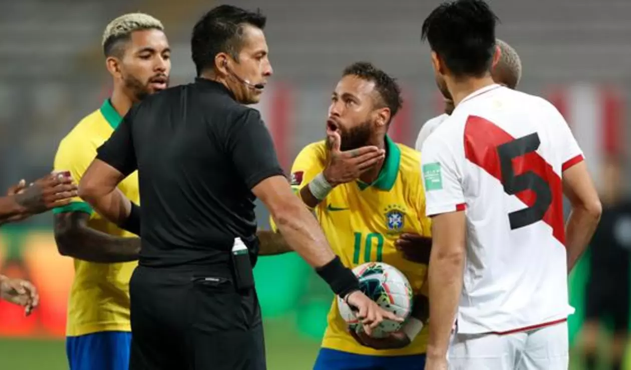 Neymar - Brasil vs Perú