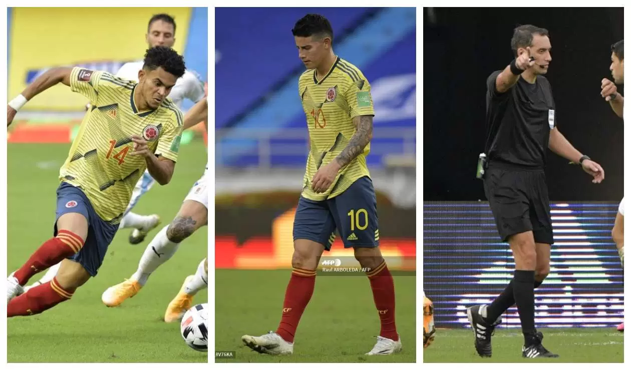 Colombia vs Uruguay - Eliminatorias