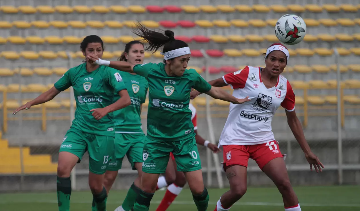 La Equidad vs Santa Fe; Liga Femenina