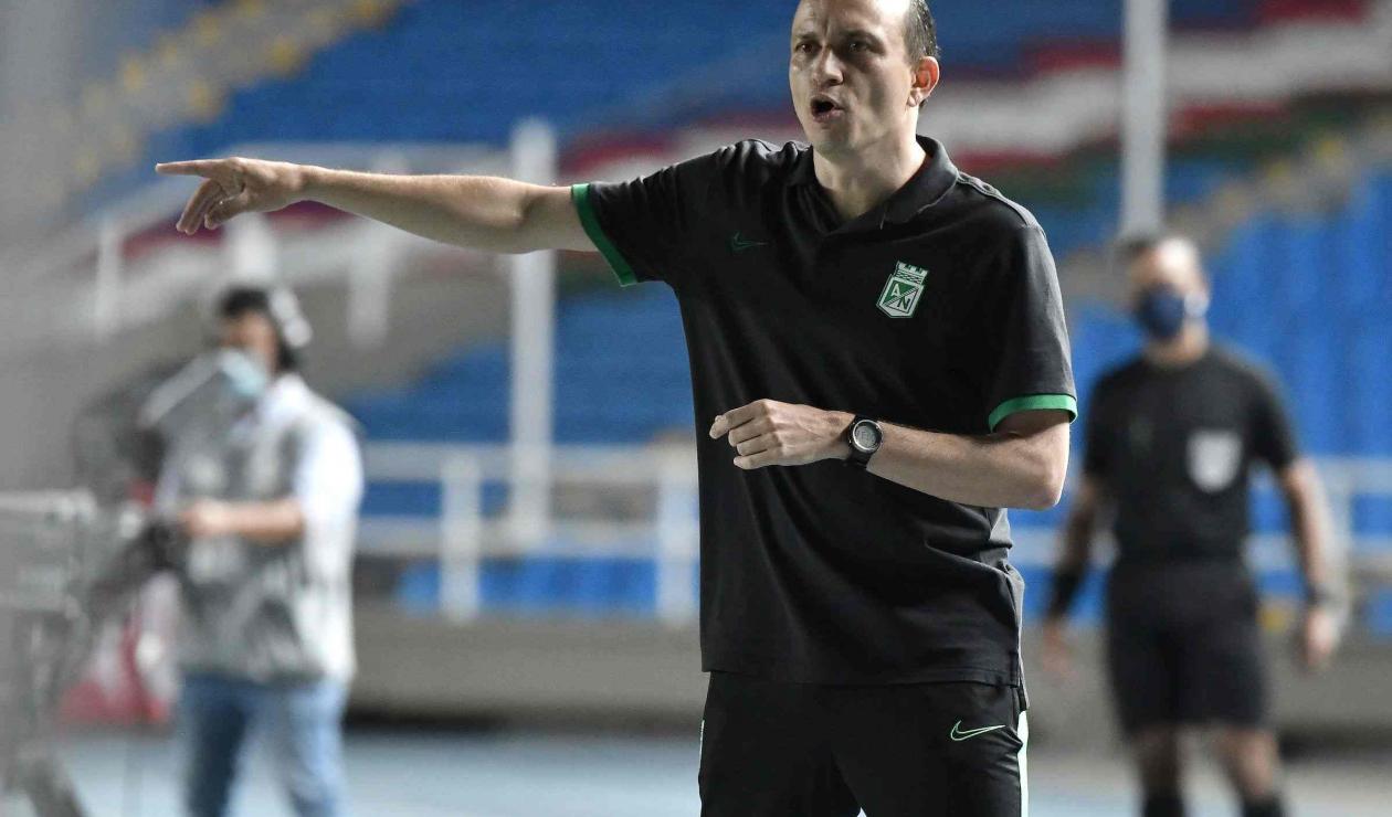 Alejandro Restrepo, técnico de Nacional.