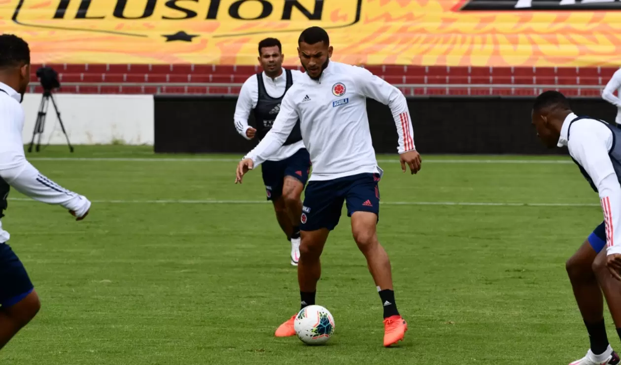 Selección Colombia- Entrenamiento en Quito