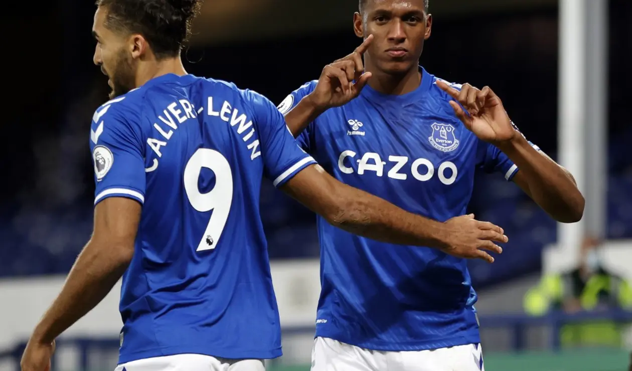 Everton, Yerry Mina