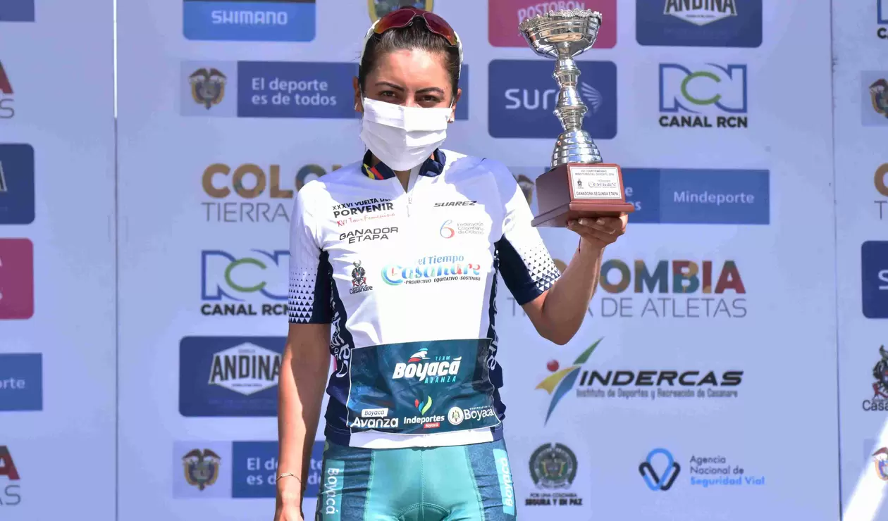 Lorena Colmenares, ciclista colombiana