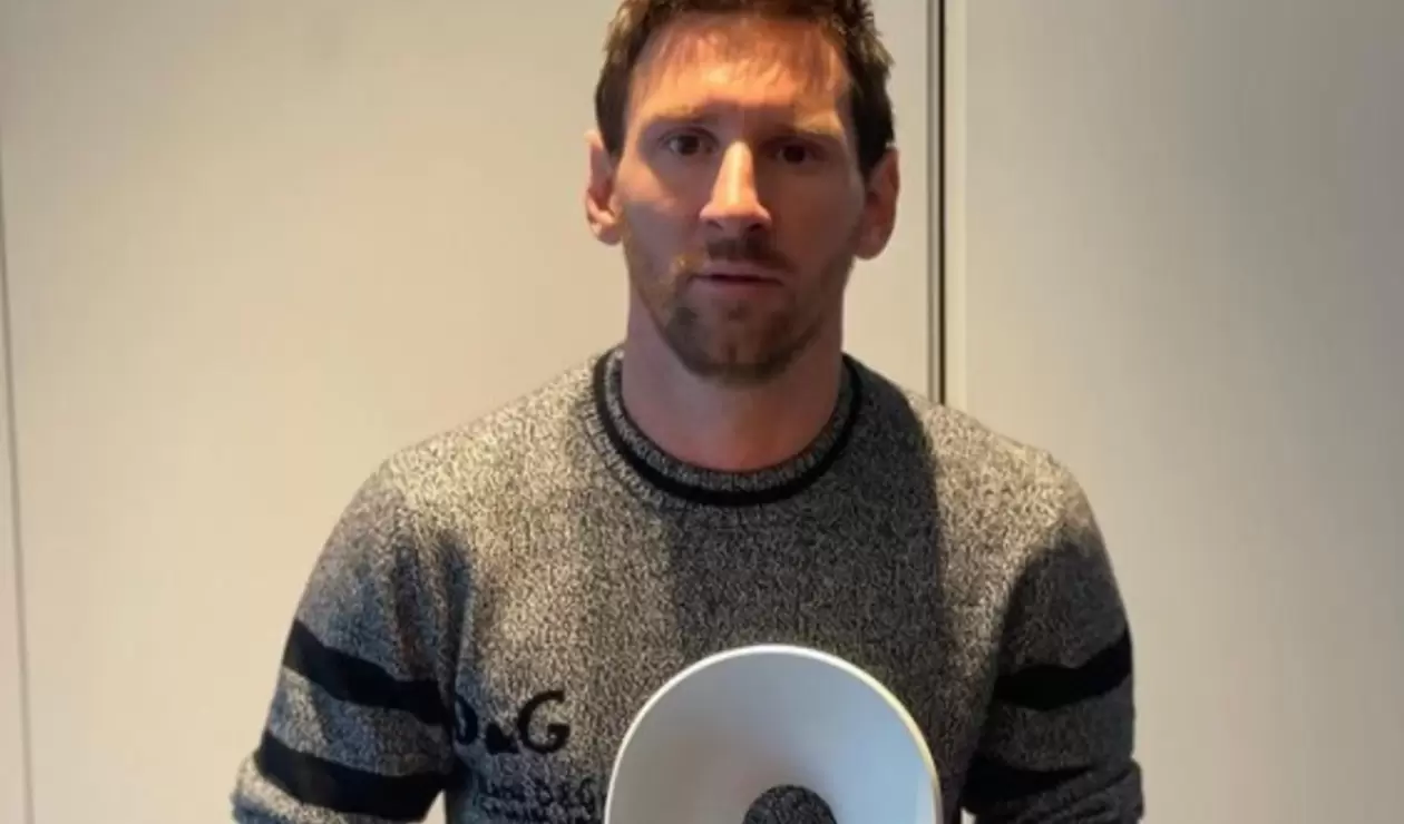 Lionel Messi, premio de la paz
