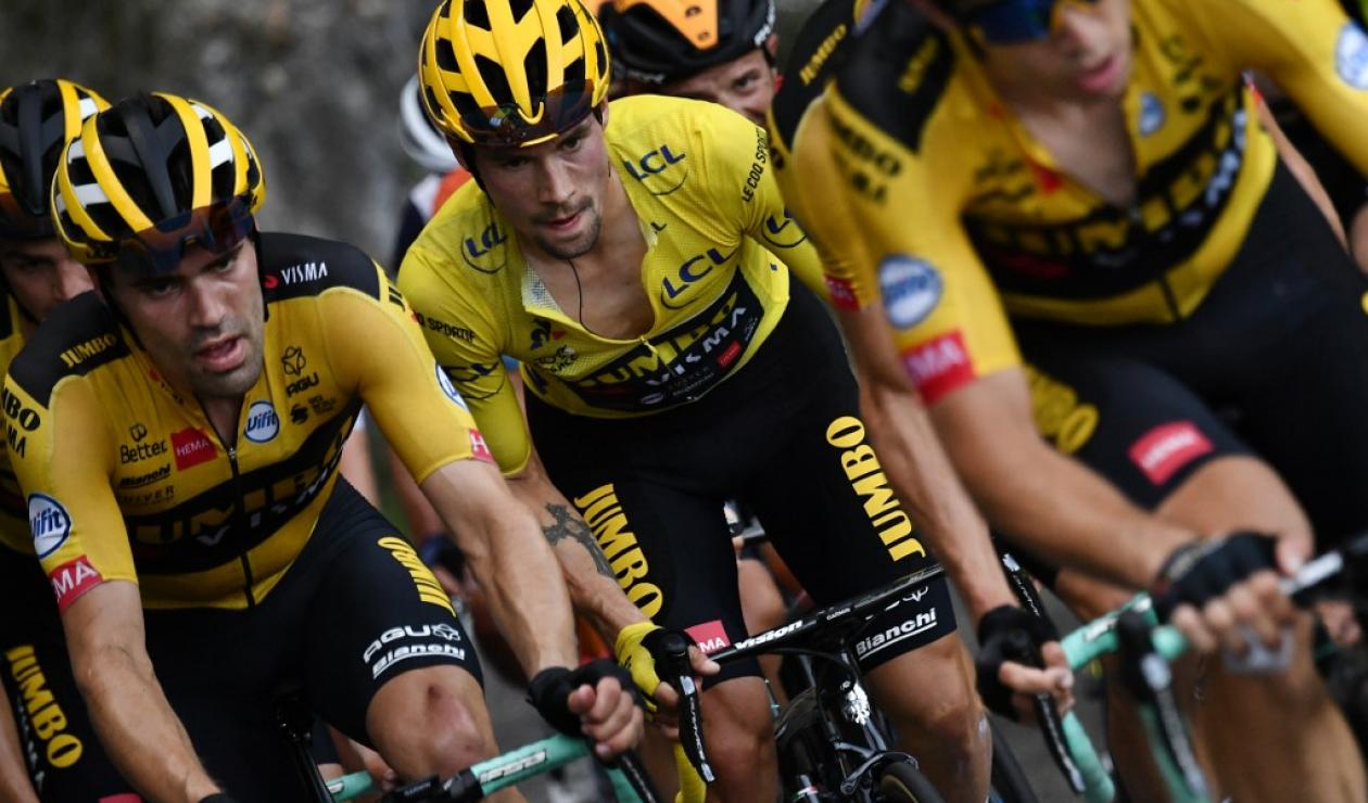 Tom Dumoulin, Primoz Roglic, Jumbo
