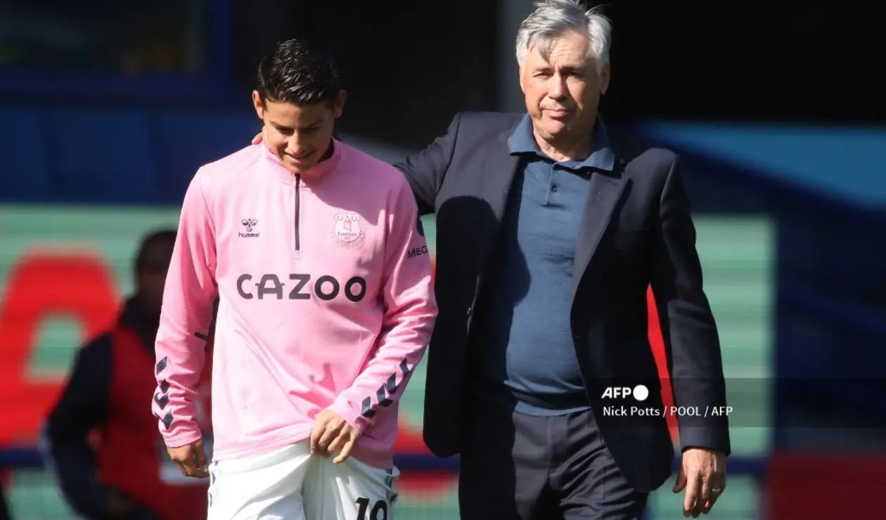James Rodríguez, Carlo Ancelotti
