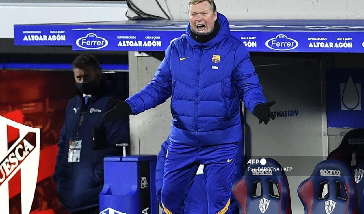 Ronaldo Koeman, entrenador de Barcelona