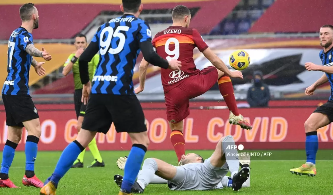 Roma vs Inter - Serie A 2021