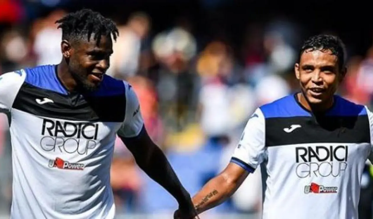 Duván Zapata y Luis Fernando Muriel - Atalanta