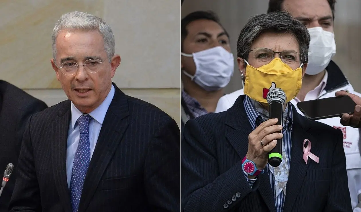 Álvaro Uribe, Claudia López