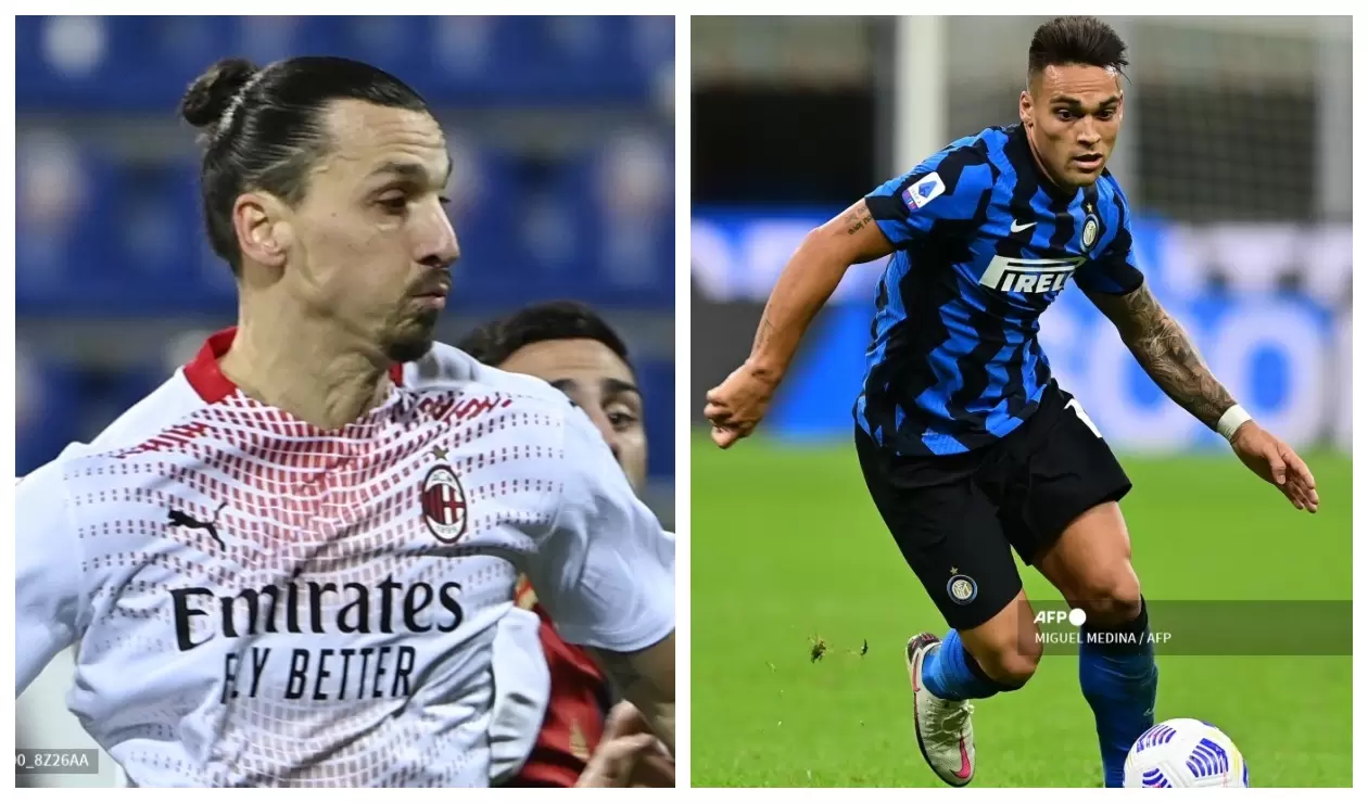 Zlatan vs Martínez; Milan vs Inter