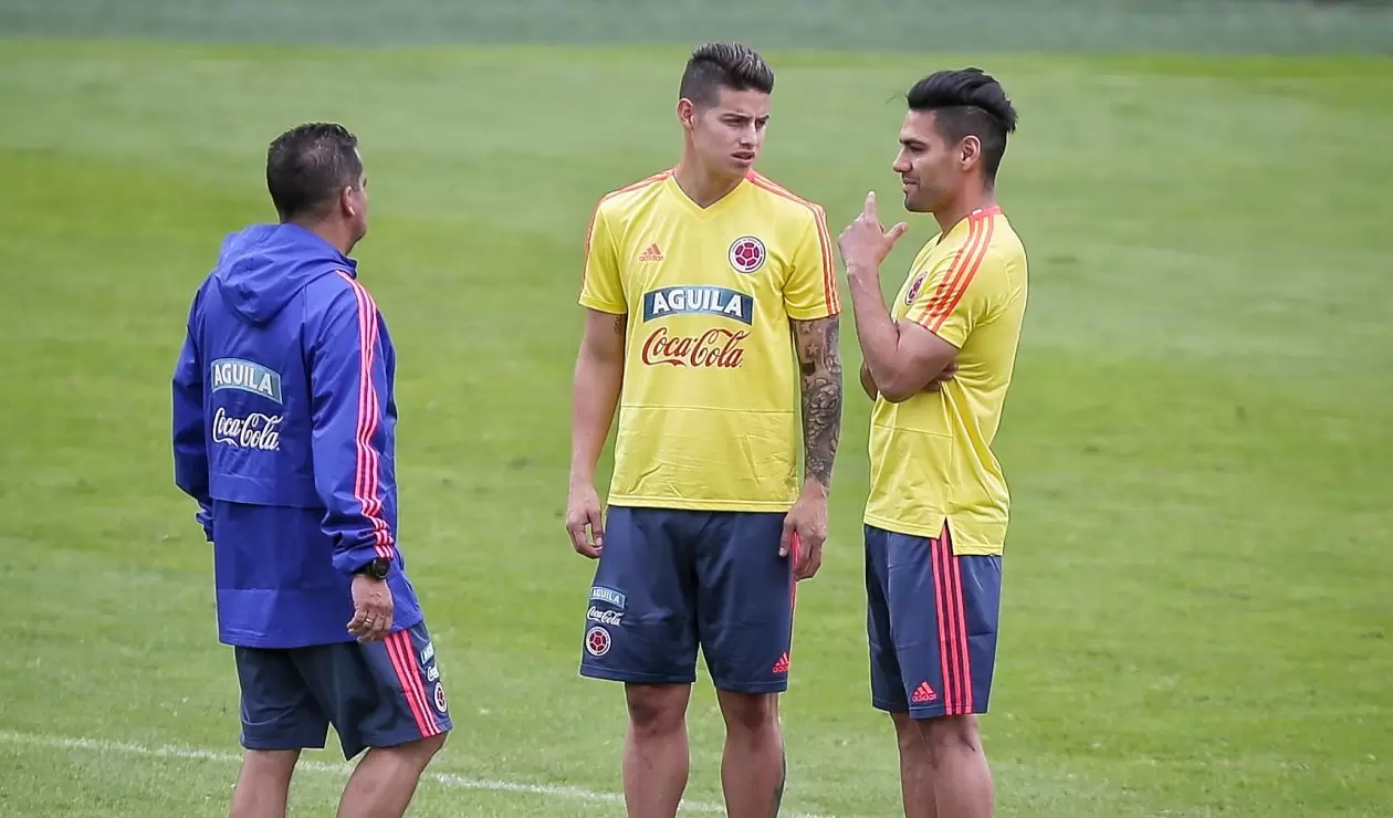 James Rodríguez, Falcao, Selección Colombia