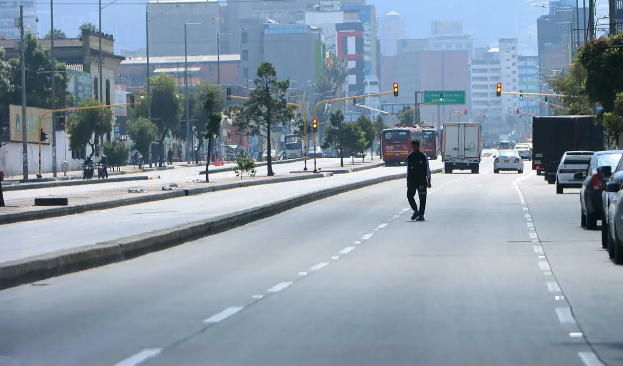Nueva cuarentena estricta en Bogotá: así se ve la ciudad