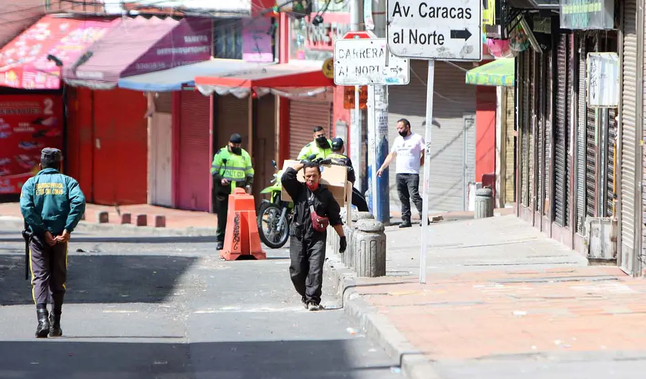 Nueva cuarentena estricta en Bogotá: así se ve la ciudad