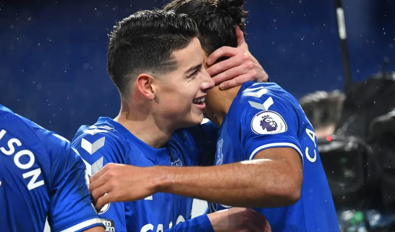 James Rodríguez, Everton