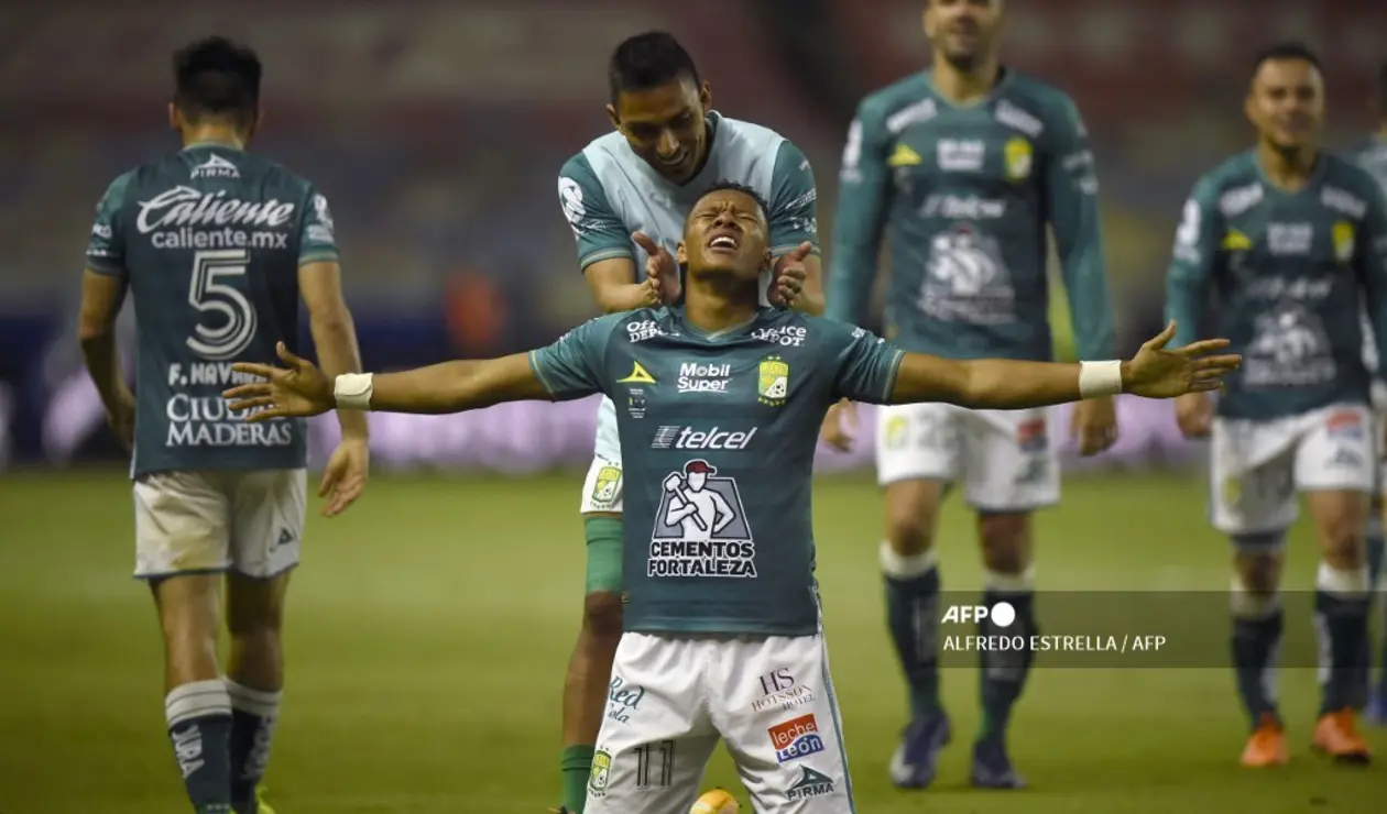 Yairo Moreno, futbolista colombiano en León