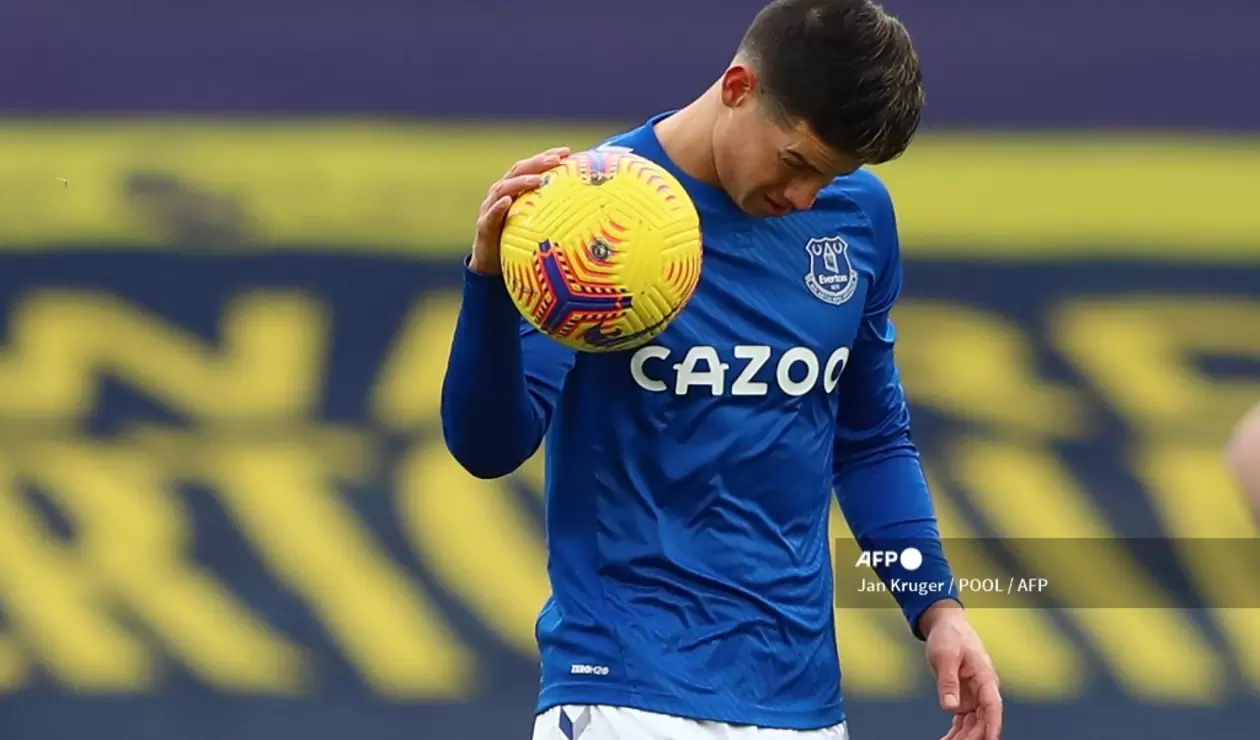 James Rodríguez, Everton 2021