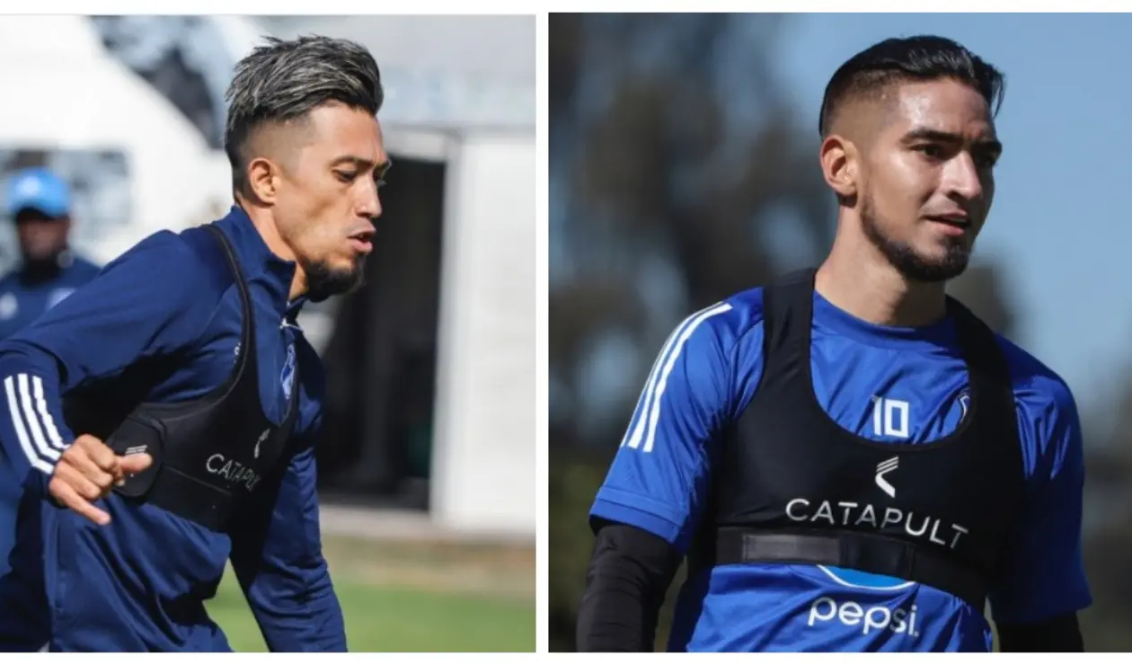 Fernando Uribe y Cristian Arango - Millonarios