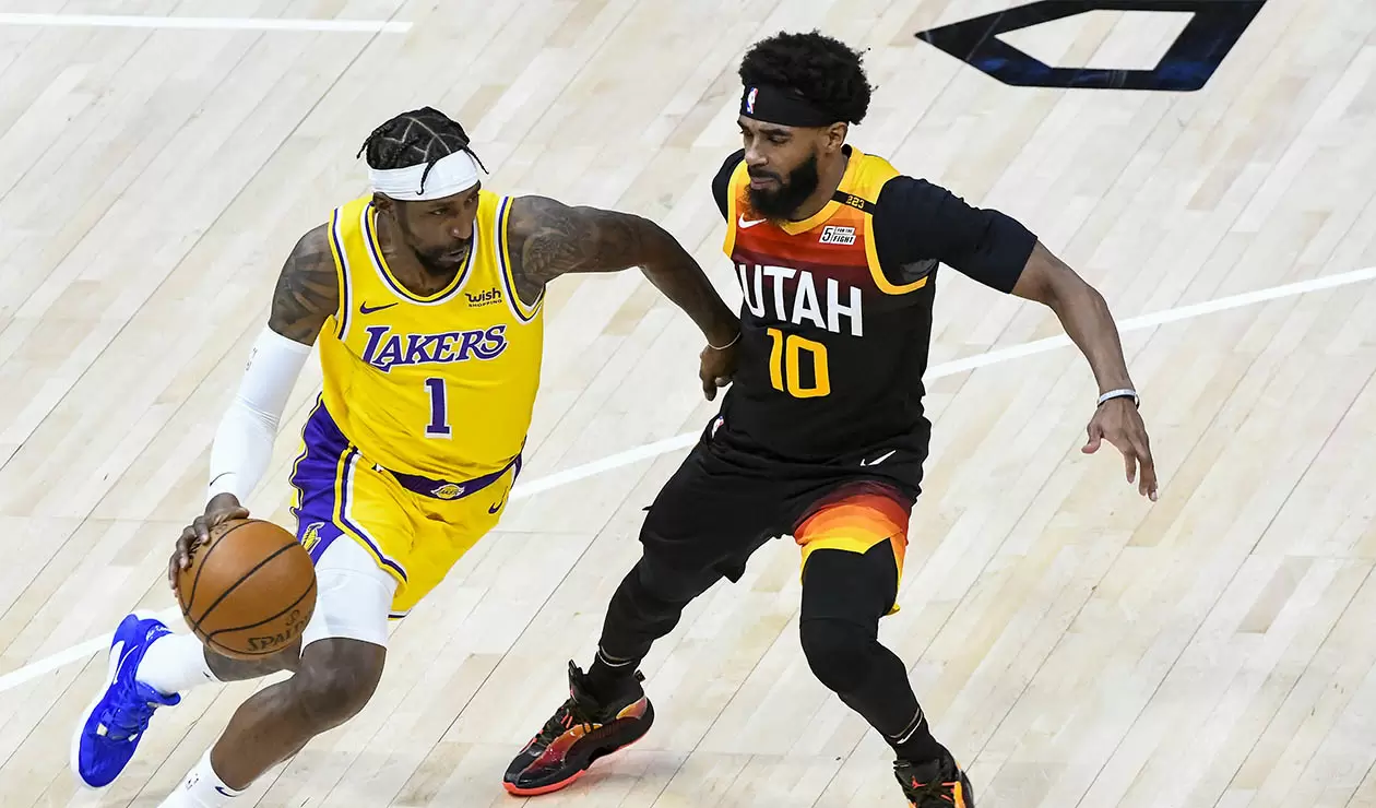 Los Utah Jazz derrotaron a Los Ángeles Lakers 