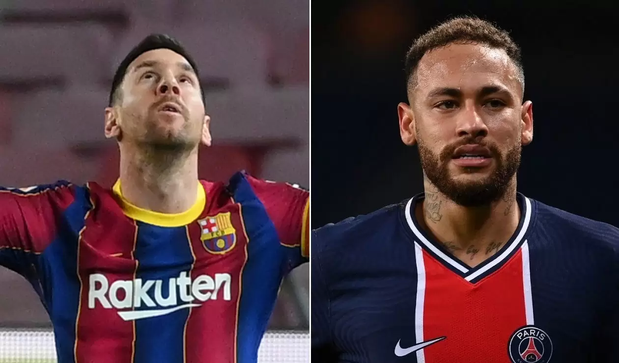 Lionel Messi, Neymar, Barcelona vs PSG