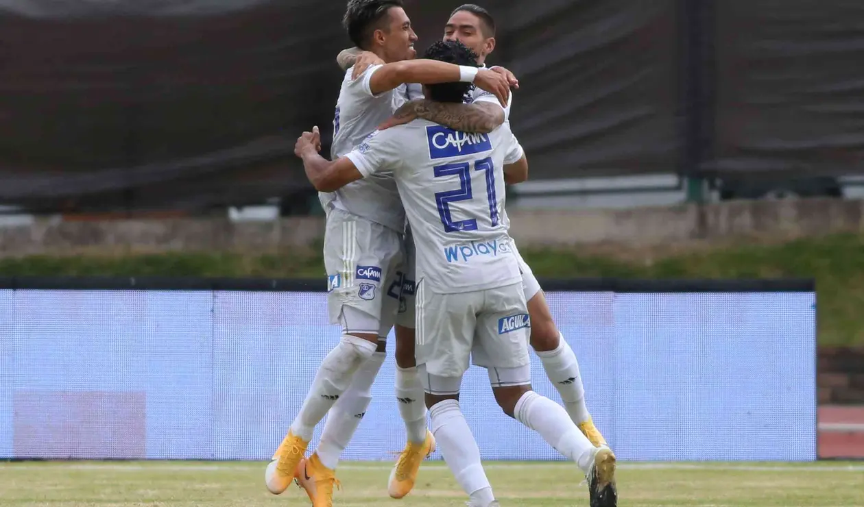 Millonarios 2021 - gol Fernando Uribe