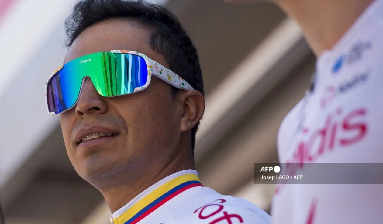 Darwin Atapuma, ciclista colombiano