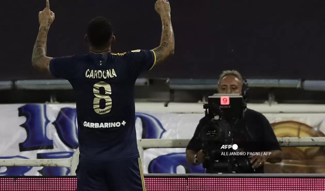 Edwin Cardona, Boca Juniors 2021