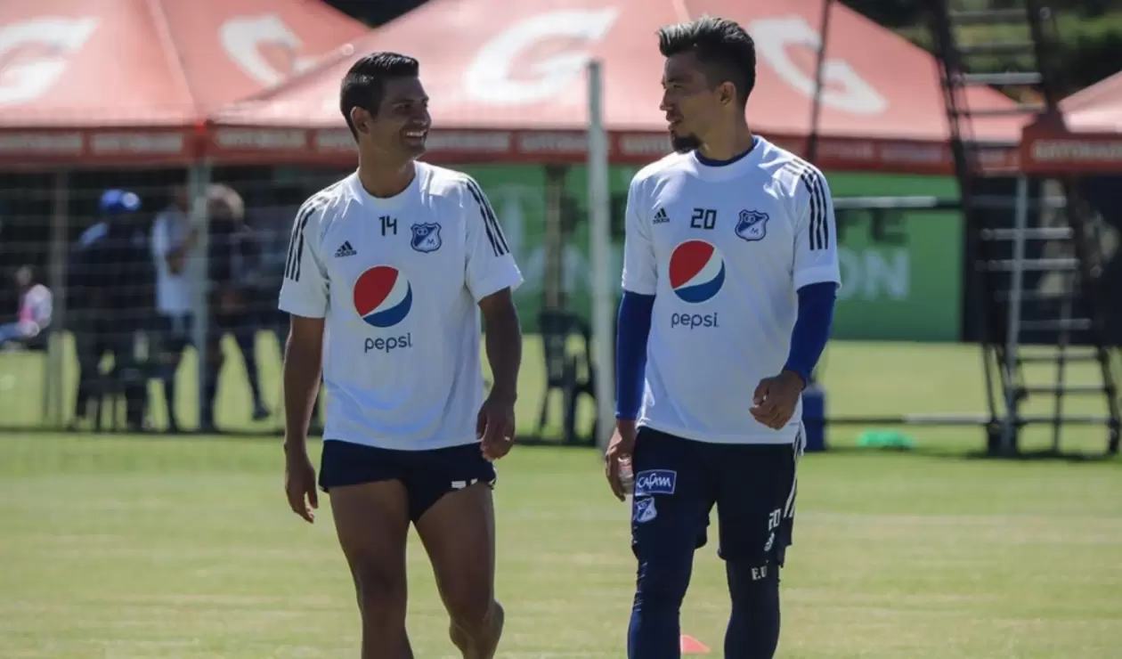 Macalister Silva y Fernando Uribe - Millonarios 2021