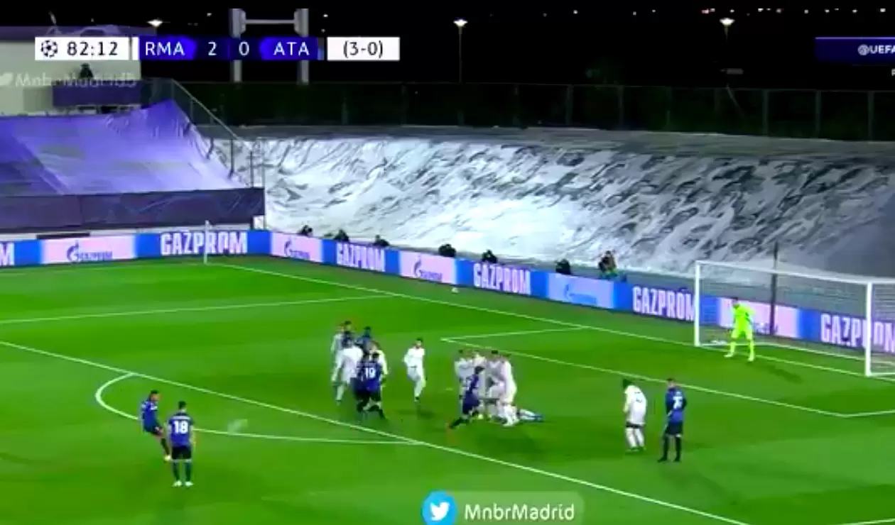 Real Madrid vs Atalanta, Champions League