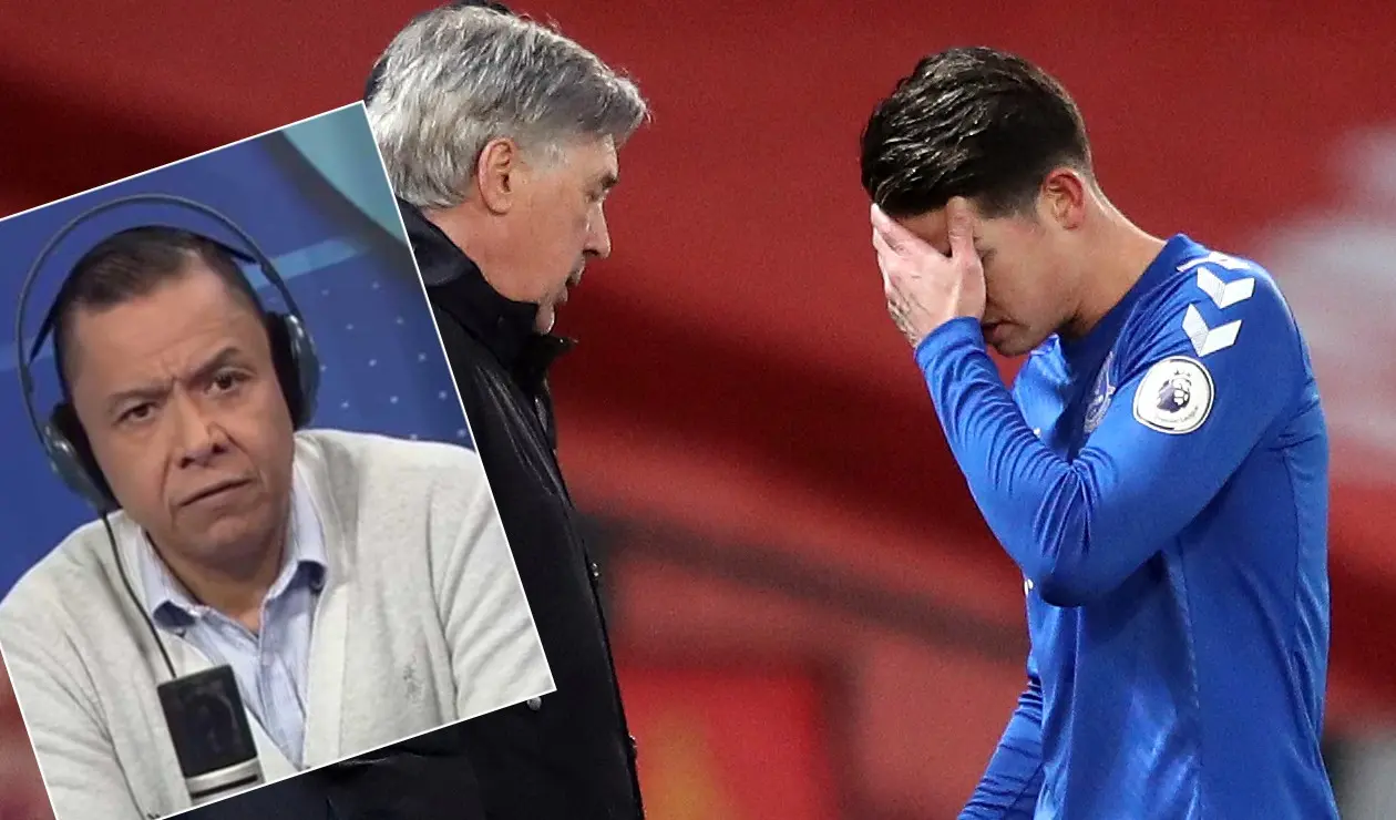 James Rodríguez, Carlo Ancelotti, Iván René Valenciano