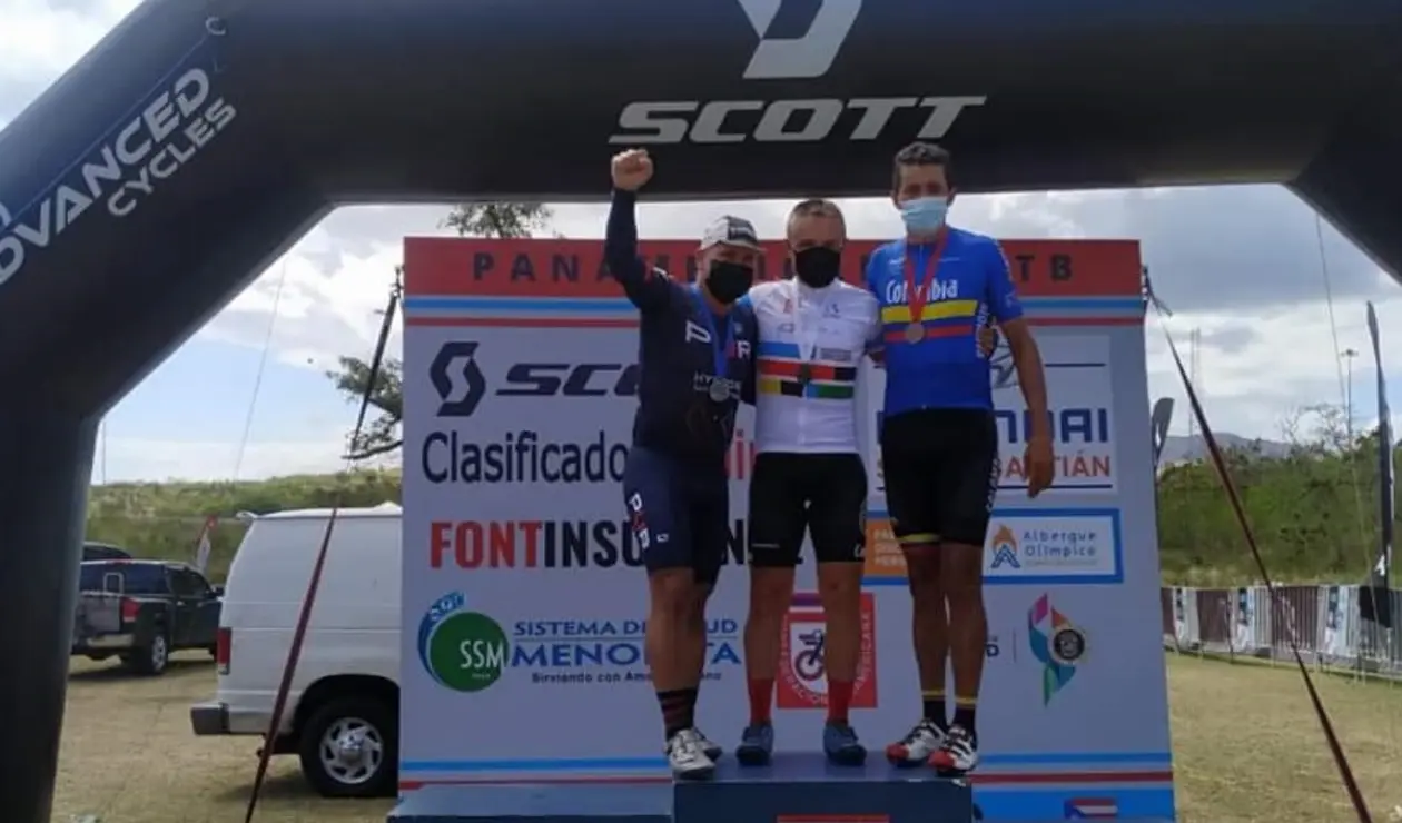 Ciclistas colombianos