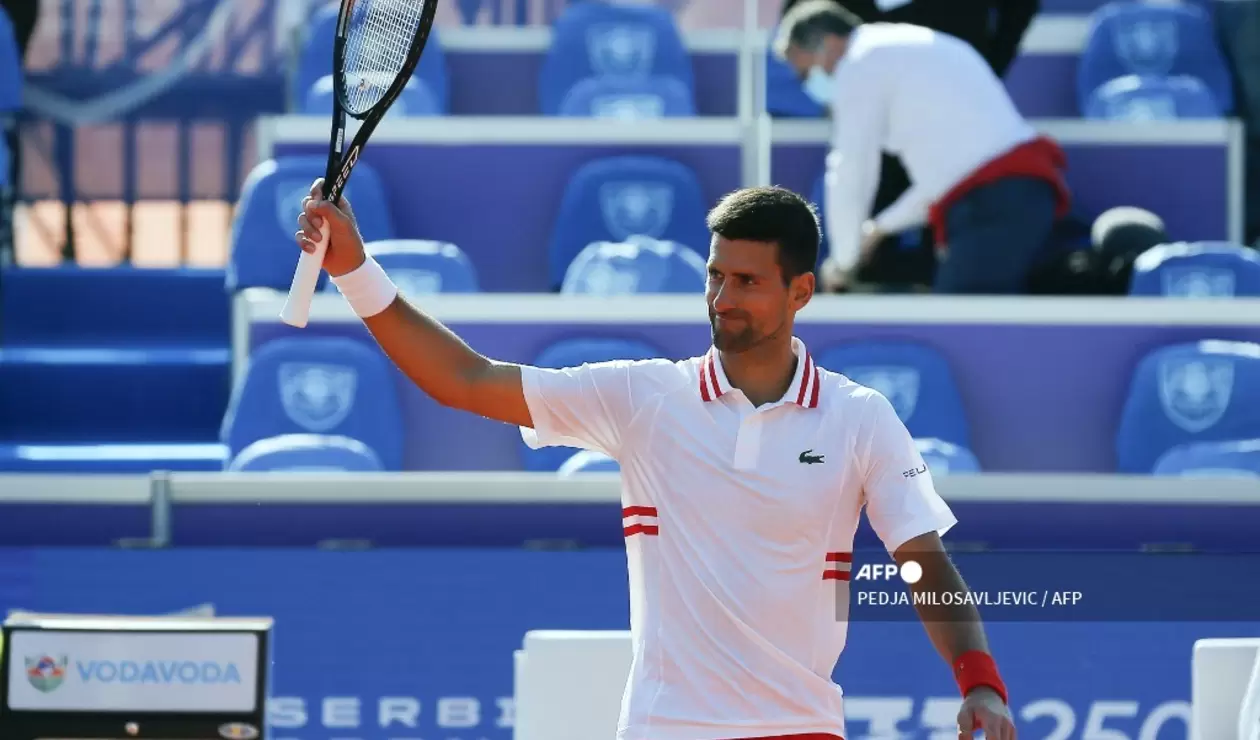 Novak Djokovic 2021, tenista serbio