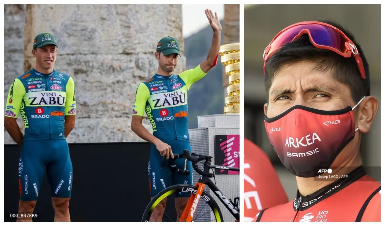 Vini y Zabu y Nairo Quintana