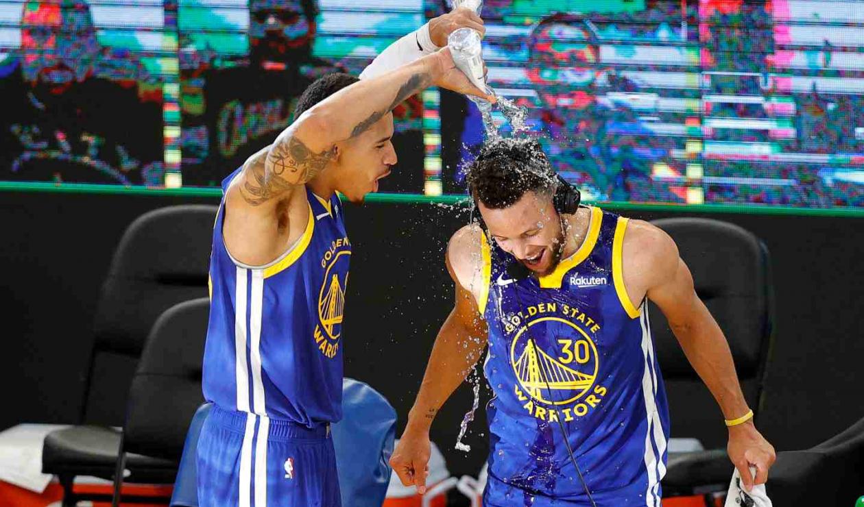 NBA: Stephen Curry se convirtió en el máximo anotador de Golden State |  Antena 2