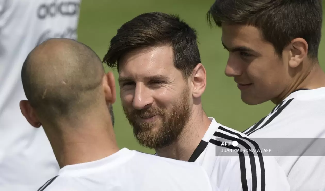 Lionel Messi y Mascherano