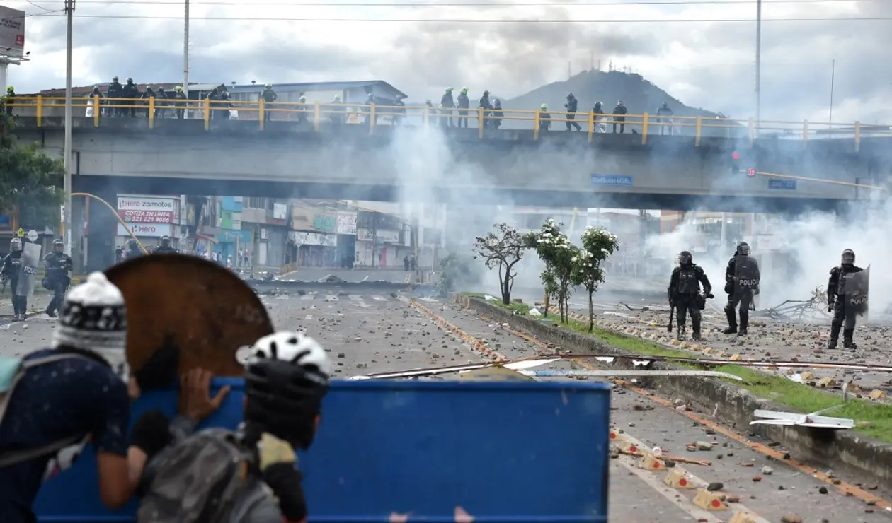 Protestas en Colombia