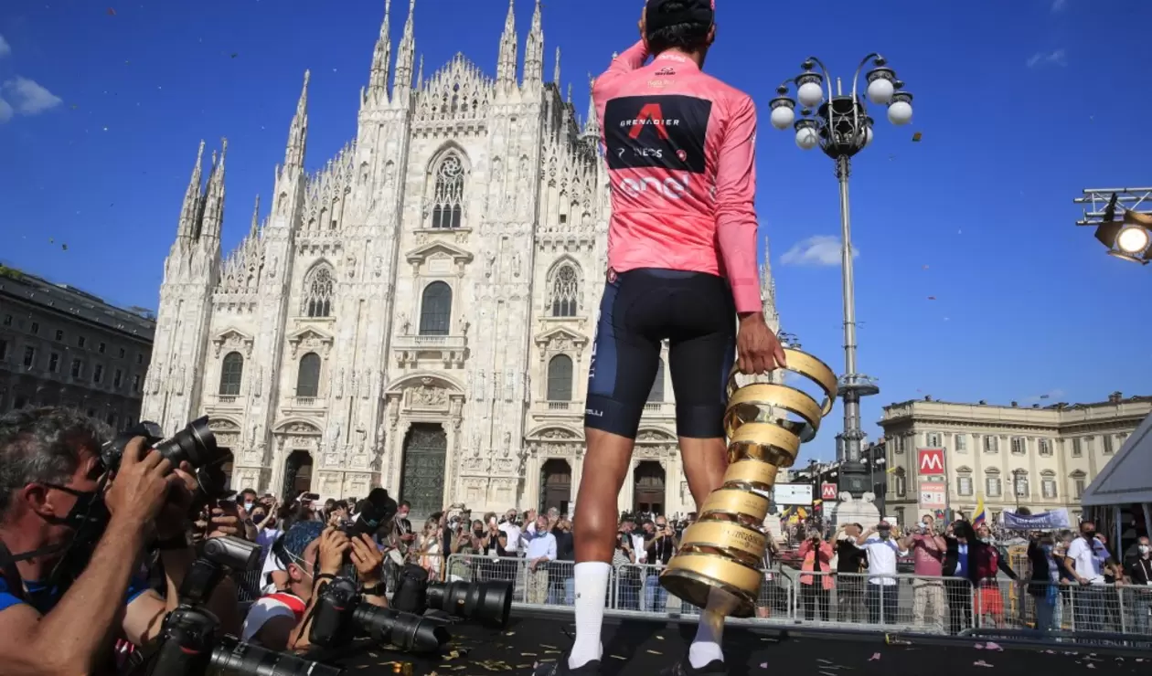 Egan Bernal, campeón del Giro de Italia 2021