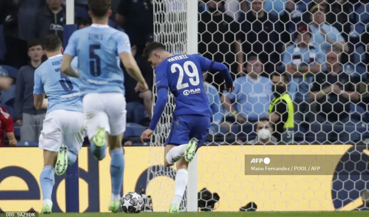 Gol de Chelsea en la final de Champions League