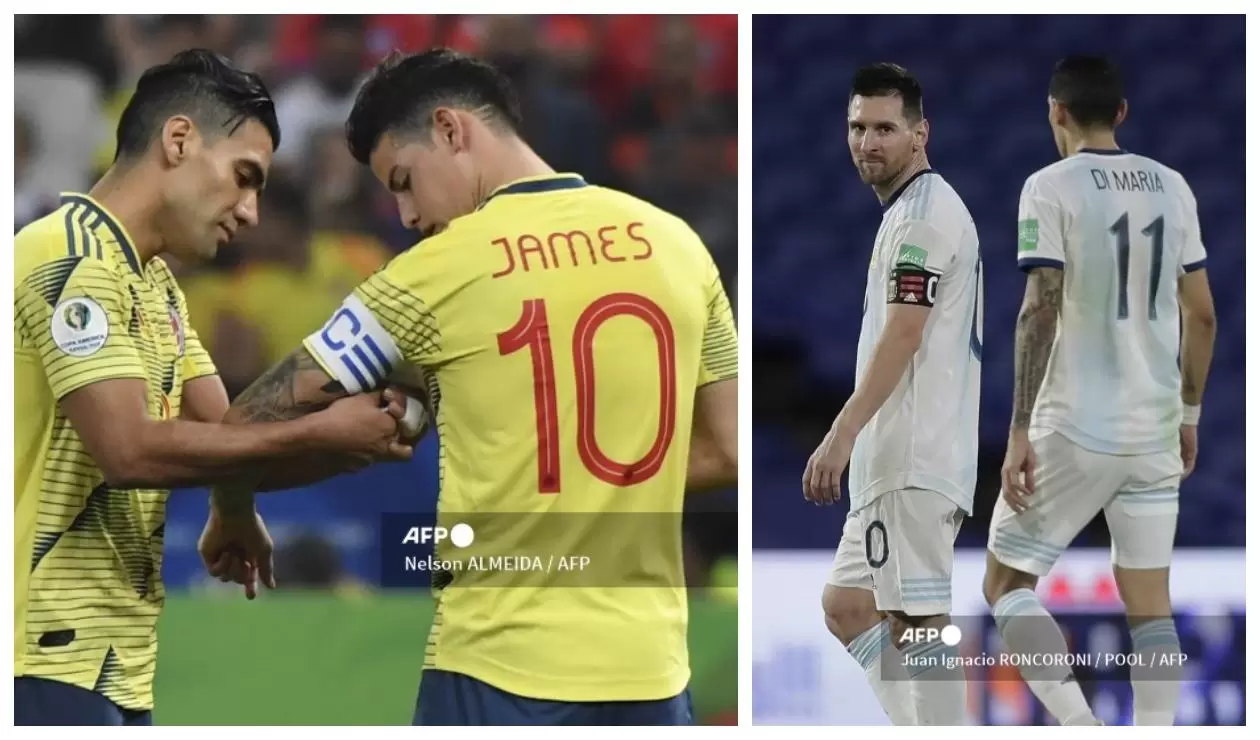 Selección Colombia VS Argentina