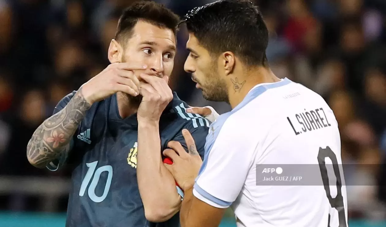 Lionel Messi y Luis Suárez