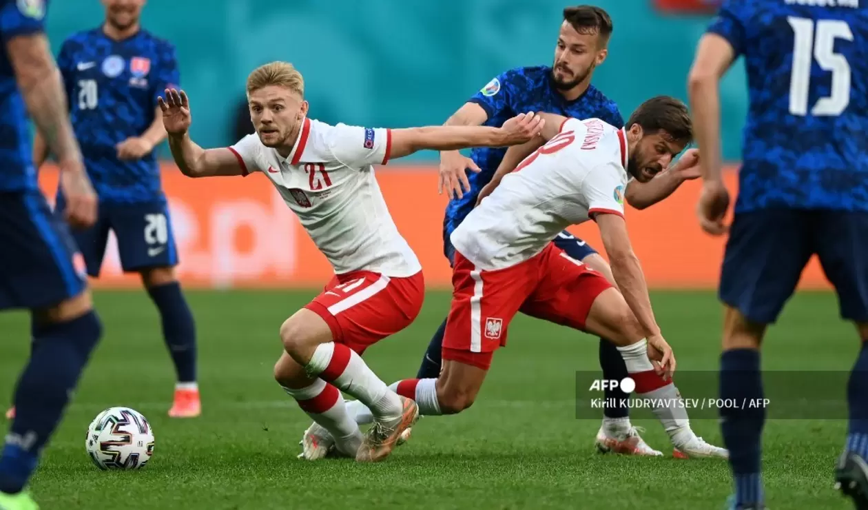 Eslovaquia vs Polonia, Eurocopa 2021