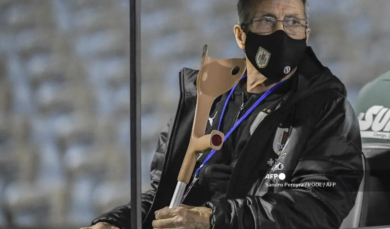 Óscar Tabárez, DT de Uruguay