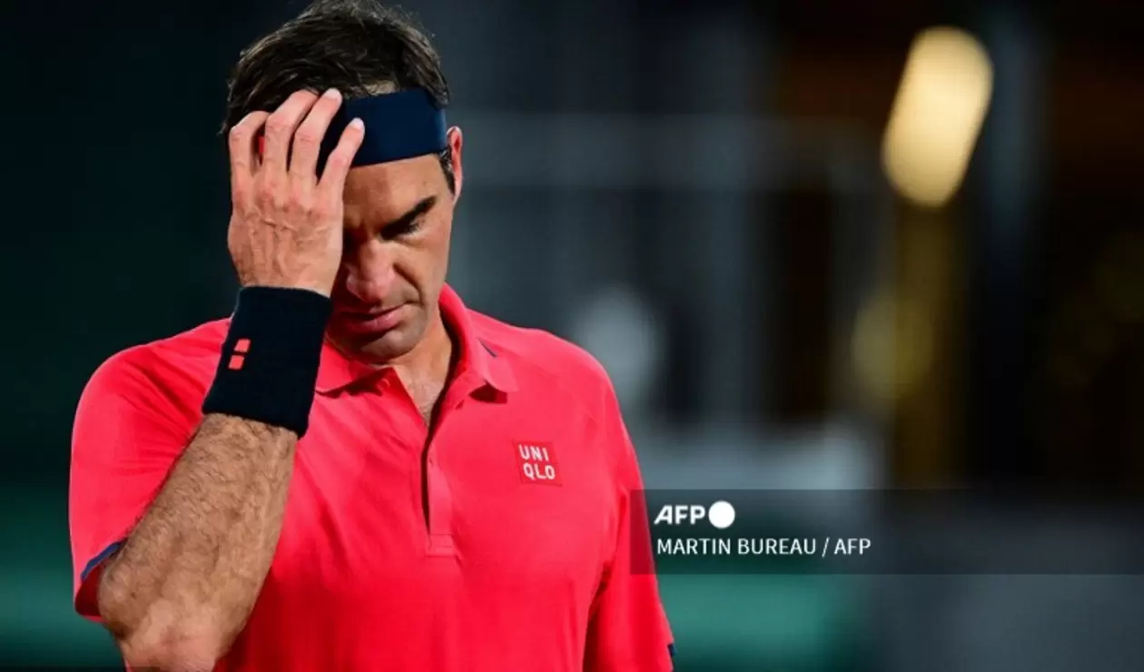 Roger Federer abandona Roland Garros