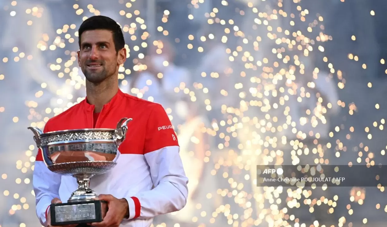 Novak Djokovic campeón Roland Garros 2021