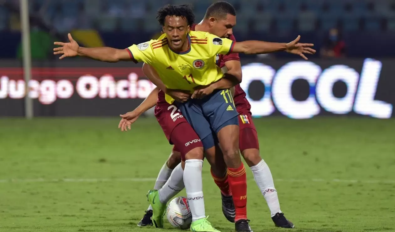 Juan Guillermo Cuadrado - Colombia vs Venezuela